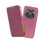 Чехол-книжка WELLMADE для Redmi 14C, бордовый
